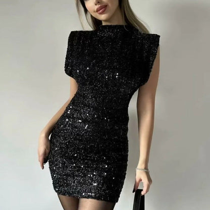 Glitter Mini Dress.